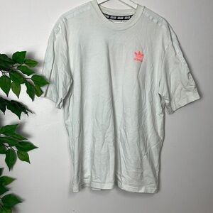 👧🏽 ADIDAS girls are awesome graphic white t shirt tee top small 👧🏽